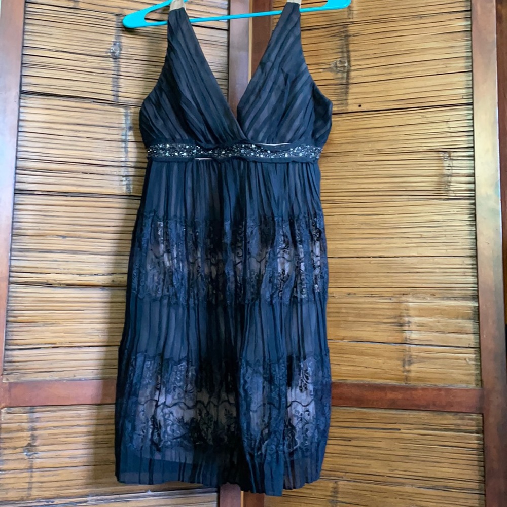 Black and Nude Cocktail dress